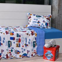 Kit Cobre Leito Solteiro + Porta Travesseiro + Lençol 3Pçs Dream Magic - Bene Casa