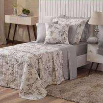 Kit Cobre Leito Solteiro Top Line Estampado 2 Peças 180 Fios Capri Kit Cobre Leito Solteiro Top Line Estampado 2 Peças 180 Fios Capri