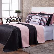 Kit Cobre Leito Sophia Dupla Face c/ Almofadas Queen 07 Peças