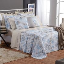 Kit Cobre Leito Top Line Lince Queen 3 Peças Branco Kit Cobre Leito Top Line Lince Queen 3 Peças Branco