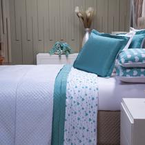 Kit Cobre Leito Vênus Essential Dupla Face c/ Lençol Casal Padrão 07 Peças