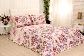 Kit Cobreleito Bouti Dupla Face de Solteiro - Estampas Diversas - 2 peças - Deccoralle