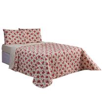 Kit Cobreleito + Jogo De Cama 3 Pçs Solteiro Algodão 150 Fios