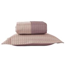 Kit Cobreleito Solteiro Dupla-face Lavive Pla Rose/Lavanda