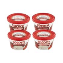 Kit cocada cremosa branca 335g com 4 unidades Sococo Kit cocada cremosa branca 335g com 4 unidades Sococo