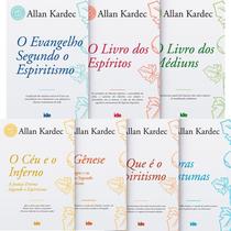 Kit Codificação - Allan Kardec - 07 Livros + 01 Brinde Evangelho No Lar - Ide Editora