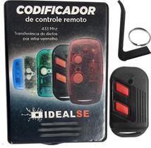 Kit Codificador Idealse A Bateria + 10 Controles Regravável