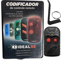Kit Codificador Idealse A Bateria + 10 Controles Regravável