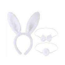 Kit Coelha Páscoa Pelúcia Carnaval Halloween Zumbi Terror Kit Coelha Páscoa Pelúcia Carnaval Halloween Zumbi Terror