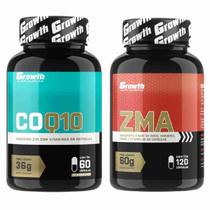 Kit Coenzima Q10 60 Caps + Zma 120 Caps Growth Supplements