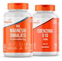 Kit Coenzima Q10 + Bio Magnésio Dimalato, Biogens