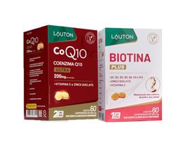 Kit Coenzima Q10 + Biotina Plus (60 cápsulas) - Lauton Kit Coenzima Q10 + Biotina Plus (60 cápsulas) - Lauton