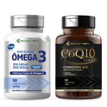 Kit Coenzima Q10 Gold Omega 3 Ultra 1360Mg Epa Dha