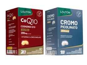 Kit CoenzimaQ10 Picolinato de Cromo 60 cápsulas Lauton Kit CoenzimaQ10 Picolinato de Cromo 60 cápsulas Lauton