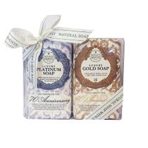 Kit Cofrett Luxury Gold Platinum Soap Nesti Dante Kit Cofrett Luxury Gold Platinum Soap Nesti Dante