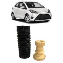 Kit Coifa Batente Amortecedor Dianteiro Yaris 2018 2019 2020