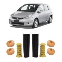 Kit Coifa Batente Coxim Traseiro Honda Fit 2005 2006 07 08