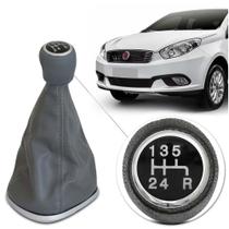 Kit Coifa + Bola De Câmbio Grand Siena 2013 A 2018 Cinza Kit Coifa + Bola De Câmbio Grand Siena 2013 A 2018 Cinza