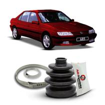 Kit Coifa Borracha Graxa Abraçadeira Homocinética Lado Roda Peugeot 605 1994 1995 1996 1997 1998 1999
