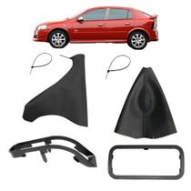 Kit Coifa Completas da Alavanca de Freio e Câmbio Automático Chevrolet Astra Gl 1999 a 2012