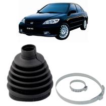 Kit Coifa Homocinética Lado Roda - Civic 2001 A 2006 - 541.2743 Kit Coifa Homocinética Lado Roda - Civic 2001 A 2006 - 541.2743