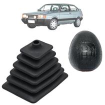 Kit Coifa Manopla Câmbio Alavanca Gol Voy Parati GLS GL 1984 Até 1994