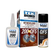 Kit cola Adesivo Moveleiro MDF Tek Bond