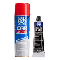 Kit Cola Forma Junta E Limpa Contato Car80