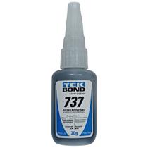 Kit Cola Instantânea Alta Viscosidade com Borracha 20 g 737 2 Unidades - TEK BOND Kit Cola Instantânea Alta Viscosidade com Borracha 20 g 737 2 Unidades - TEK BOND