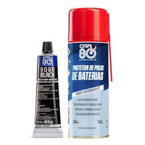 Kit Cola Silicone Forma Junta E Protetor Polo Bateria Car80 Kit Cola Silicone Forma Junta E Protetor Polo Bateria Car80