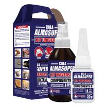Kit Cola Spray e Gel Universal Almasuper Almata