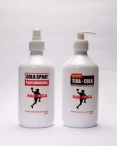 Kit Cola Spray para Handebol HandCola+ Removedor 500ml Cada Kit Cola Spray para Handebol HandCola+ Removedor 500ml Cada