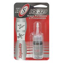 Kit Cola Trava Torque Alto 10g HS329 Vermelho 6 Unidades - HS BOND Kit Cola Trava Torque Alto 10g HS329 Vermelho 6 Unidades - HS BOND