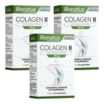 Kit Colagen II Bionatus 3 Caixas 30 Comprimidos Cada