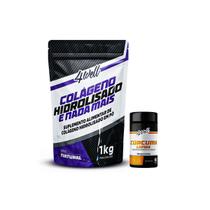 Kit Colágeno Max Colágeno Hidrolisado 1kg + Curcuma Kit Colágeno Max Colágeno Hidrolisado 1kg + Curcuma