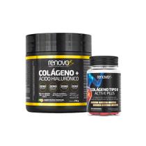 Kit Colágeno Verisol para Pele e Colágeno Tipo 2 para Ossos Renova Be