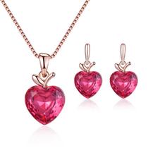 Kit Colar + Brinco Noiva Casamento Dia Mães Pedra Zircônia R Kit Colar + Brinco Noiva Casamento Dia Mães Pedra Zircônia R