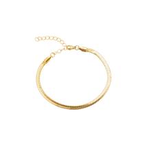 Kit Colar e Pulseira em Aço Inoxidável Mariana - Dourado