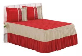 Kit Colcha 3 Peças Casal Queen Promoção Romance Kit Colcha 3 Peças Casal Queen Promoção Romance