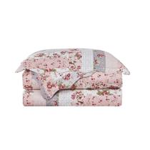 Kit Colcha 3 Peças Evolution Patchwork King Canion Camesa