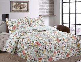 kit Colcha Bout Dupla Face com Porta Travesseiro (Solteiro)