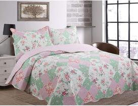 kit Colcha Bout Dupla Face com Porta Travesseiro (Solteiro)