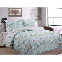 kit Colcha Bout Dupla Face com Porta Travesseiro (Solteiro)