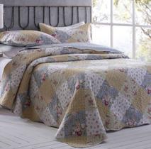 Kit Colcha Bouti Shabby chic casal elisa - Rozac