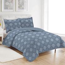 Kit Colcha Boutis Ultrassônica Estampada Casal Kit Colcha Boutis Ultrassônica Estampada Casal