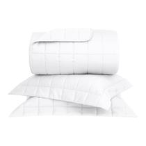 Kit Colcha Buddemeyer 3 Peças Cama Super King Damask Stripes Cetim 300 Fios Kit Colcha Buddemeyer 3 Peças Cama Super King Damask Stripes Cetim 300 Fios