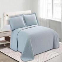 Kit colcha cam loft king limestone 3 peças