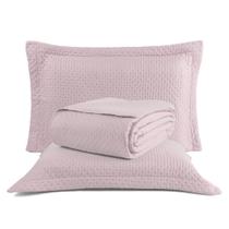 Kit Colcha Cama Casal King Grande Cobre Leito Roupa de Cama