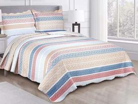 Kit Colcha Camesa Evolution Casal 220x240cm - Alibi - 3 Peças Kit Colcha Camesa Evolution Casal 220x240cm - Alibi - 3 Peças