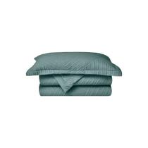 Kit Colcha Camesa Virtuos Casal 220x240 Verde 3 Peças - Matelassê Ultrassônico